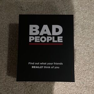 BAD PEOPLE Card Game